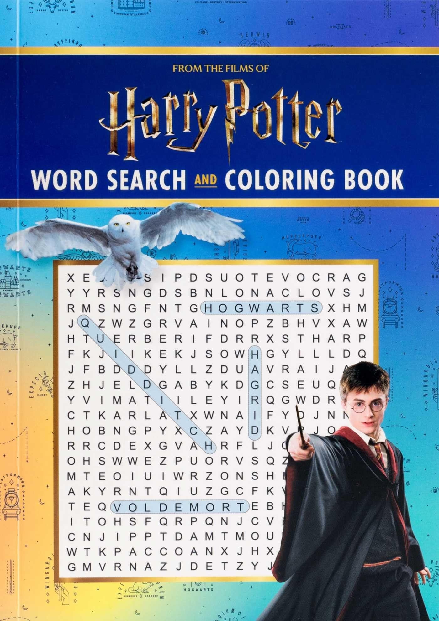 Harry Potter Word Search & Coloring