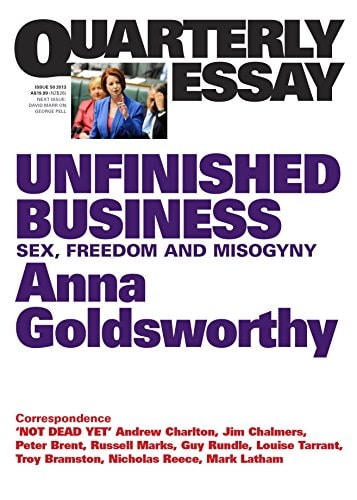 Quarterly Essay #50 Women, Freedom