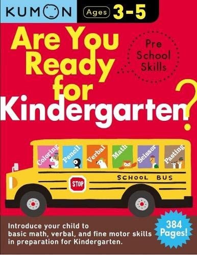 Kumon Are You Ready Kindergarten Bu