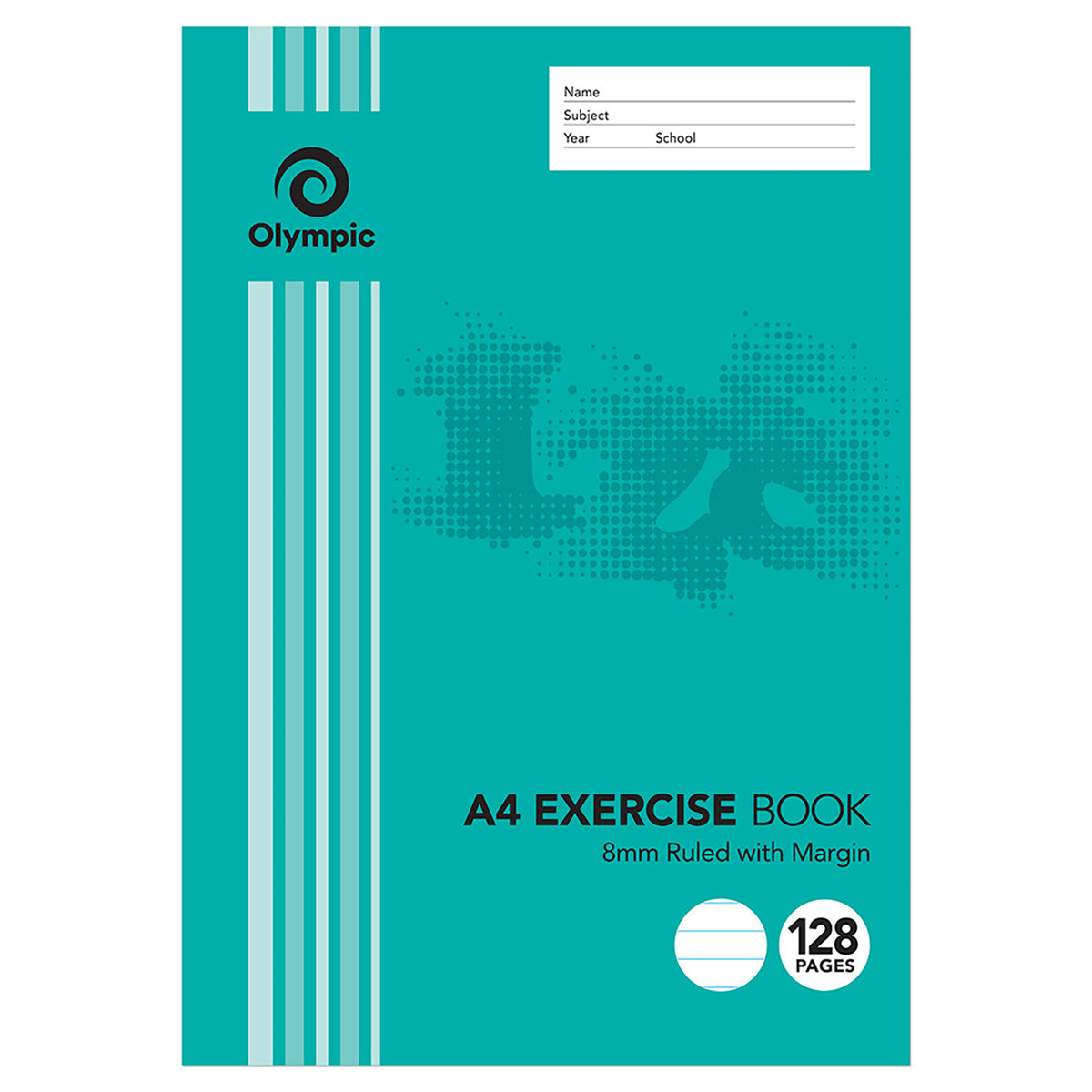 A4 Exercise Book Ruled 128 Page (2 Copies)