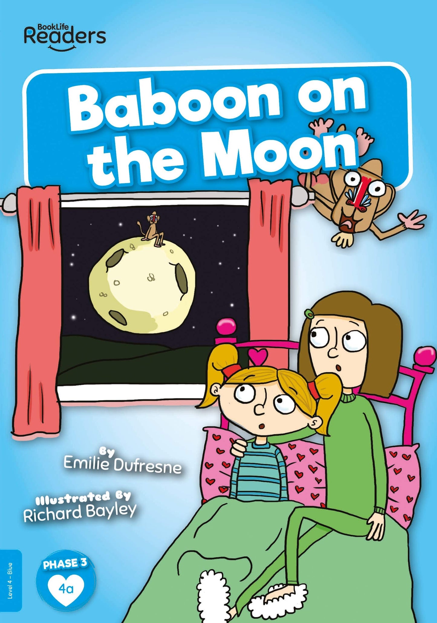 Booklife Reader L4 Blue Baboon On T