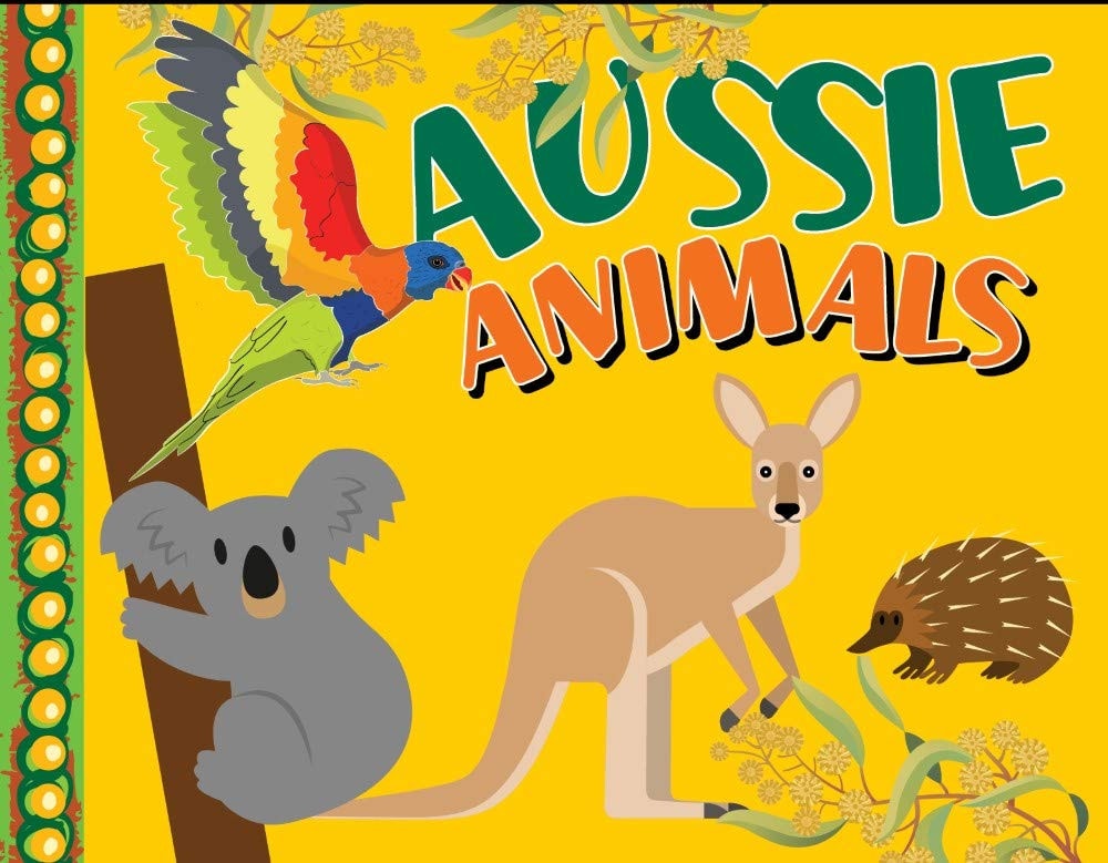 Aussie Animals Cloth Book