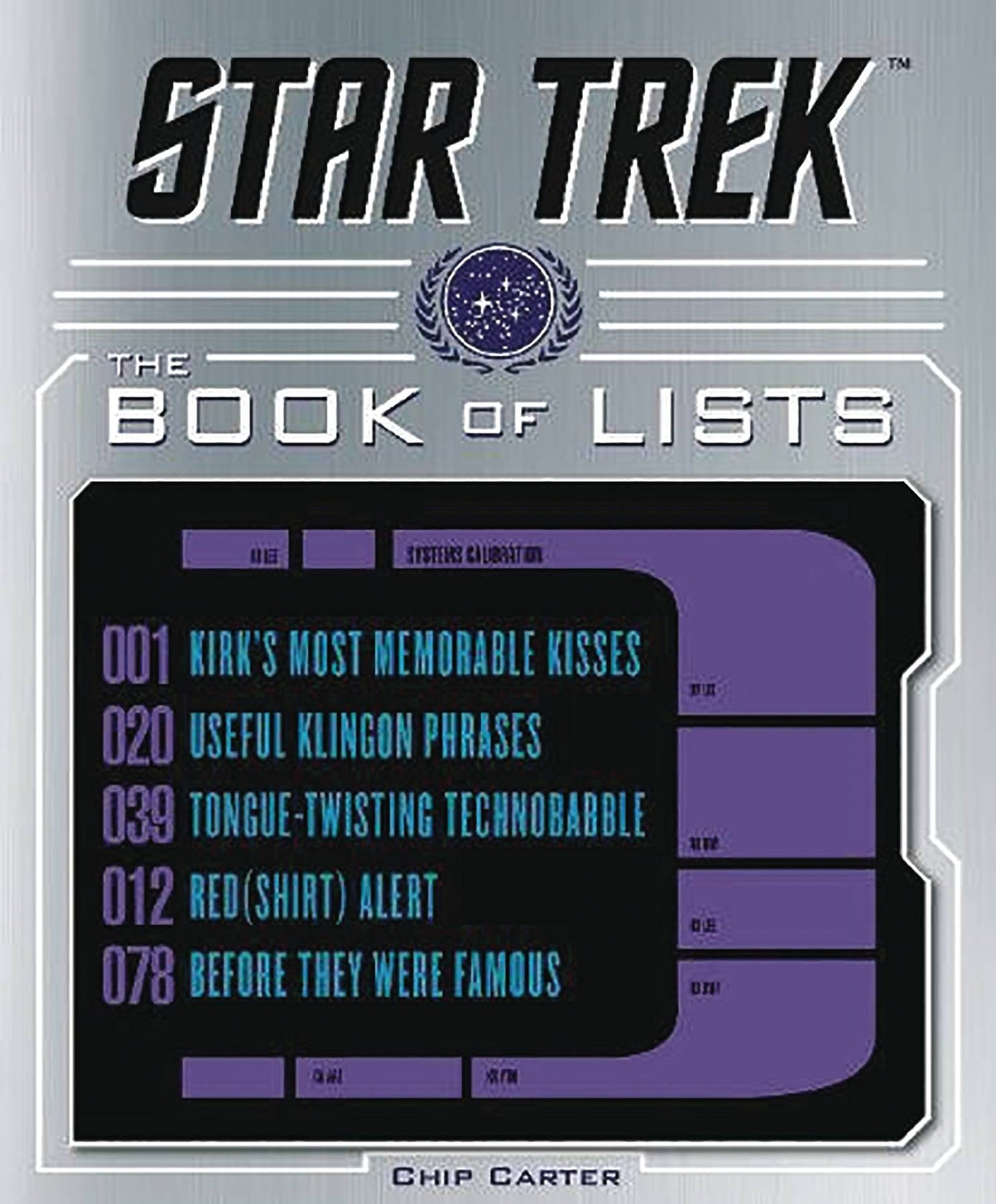 Star Trek The Book Of Lists