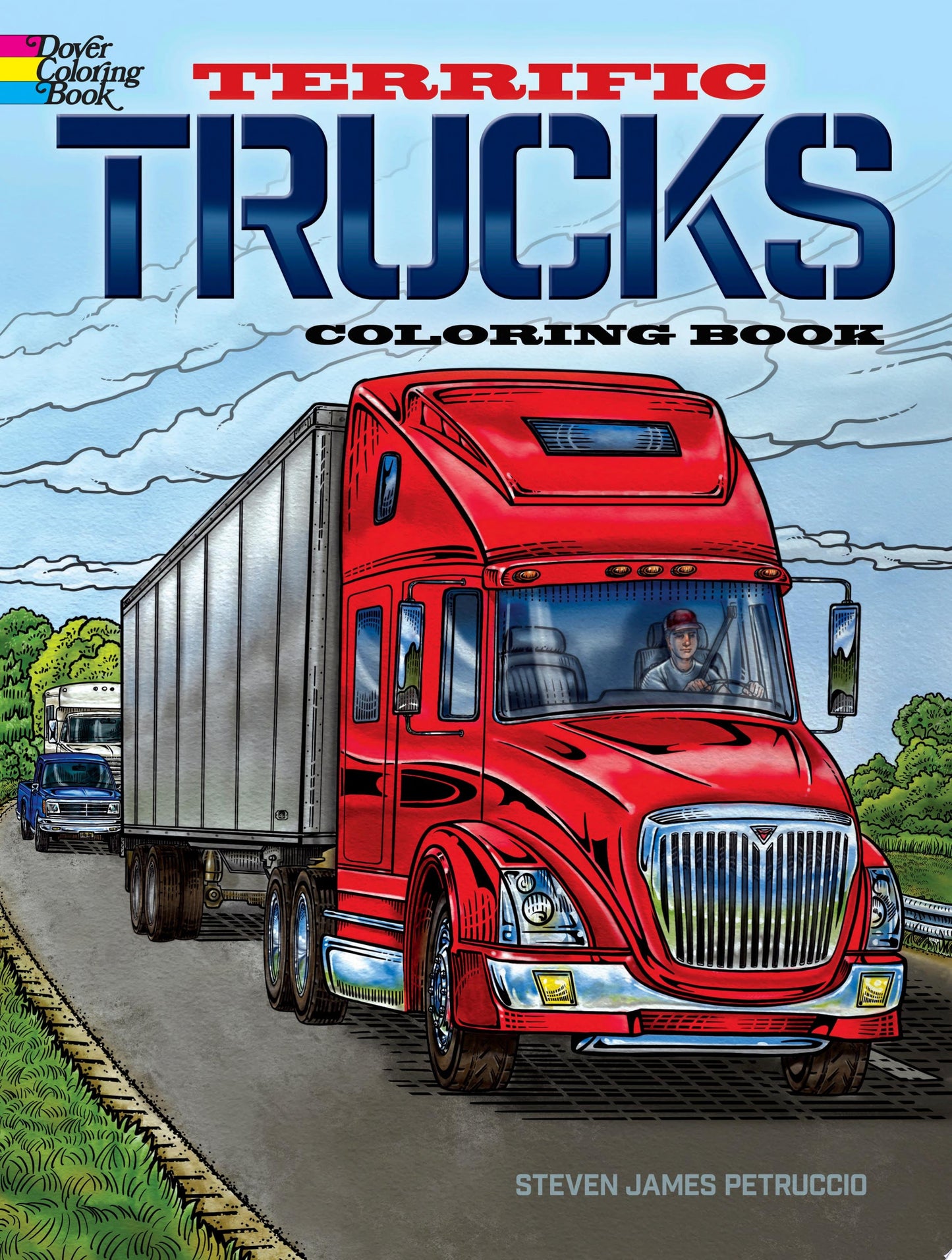 Terrific Trucks Colouring Book