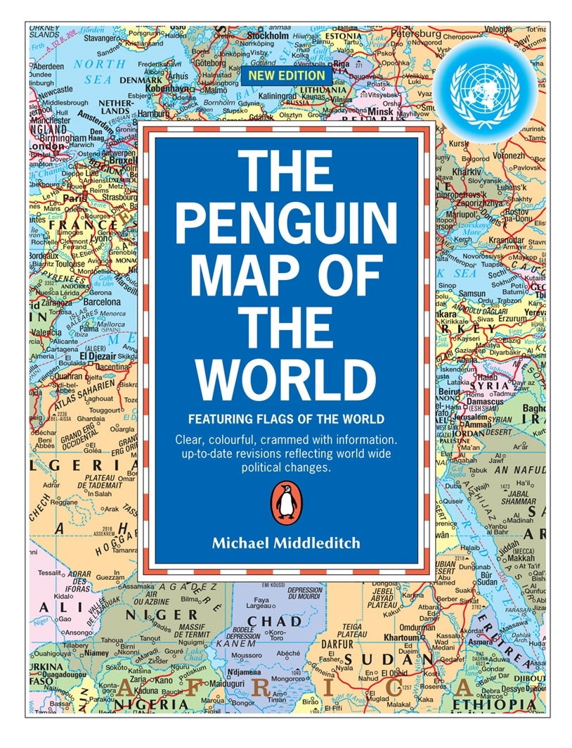 Map World Penguin