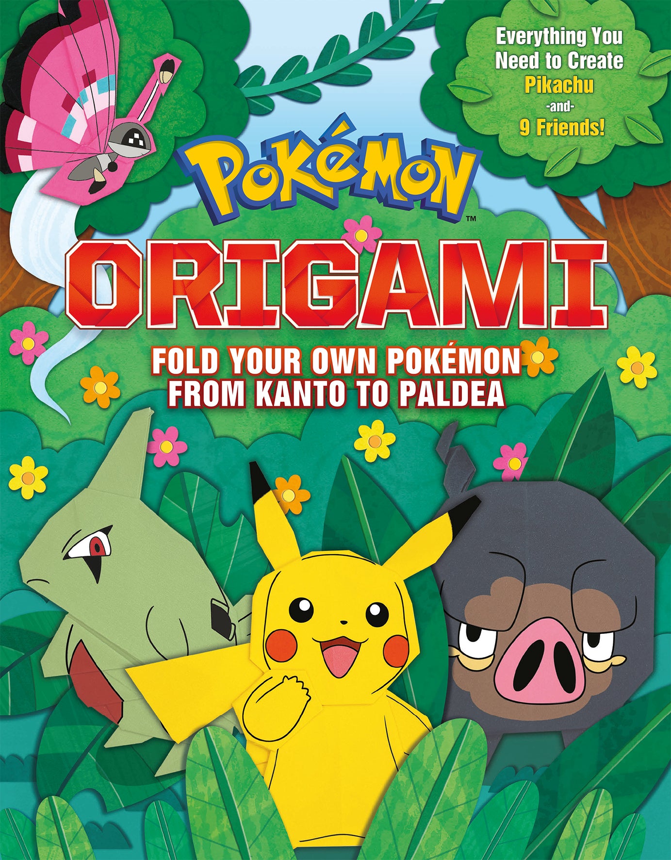 Pokemon Origami Fold Your Own Pokemon From Kanto To Paldea