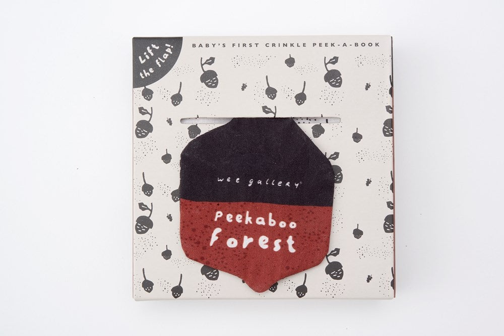 Peekaboo Forest Cloth Crinkle Book