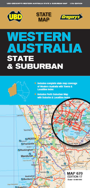 Map Ubd Western Australia State