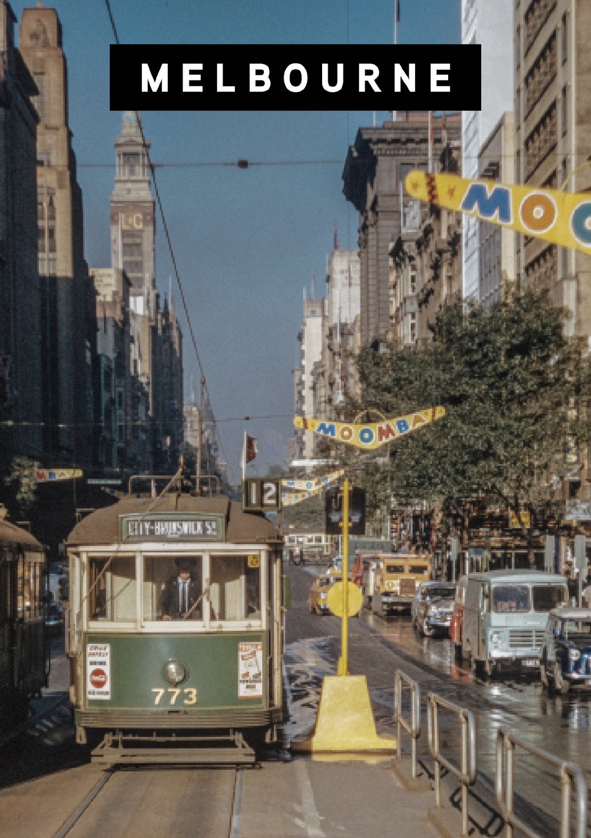 Retro Notepad-melbourne Tram