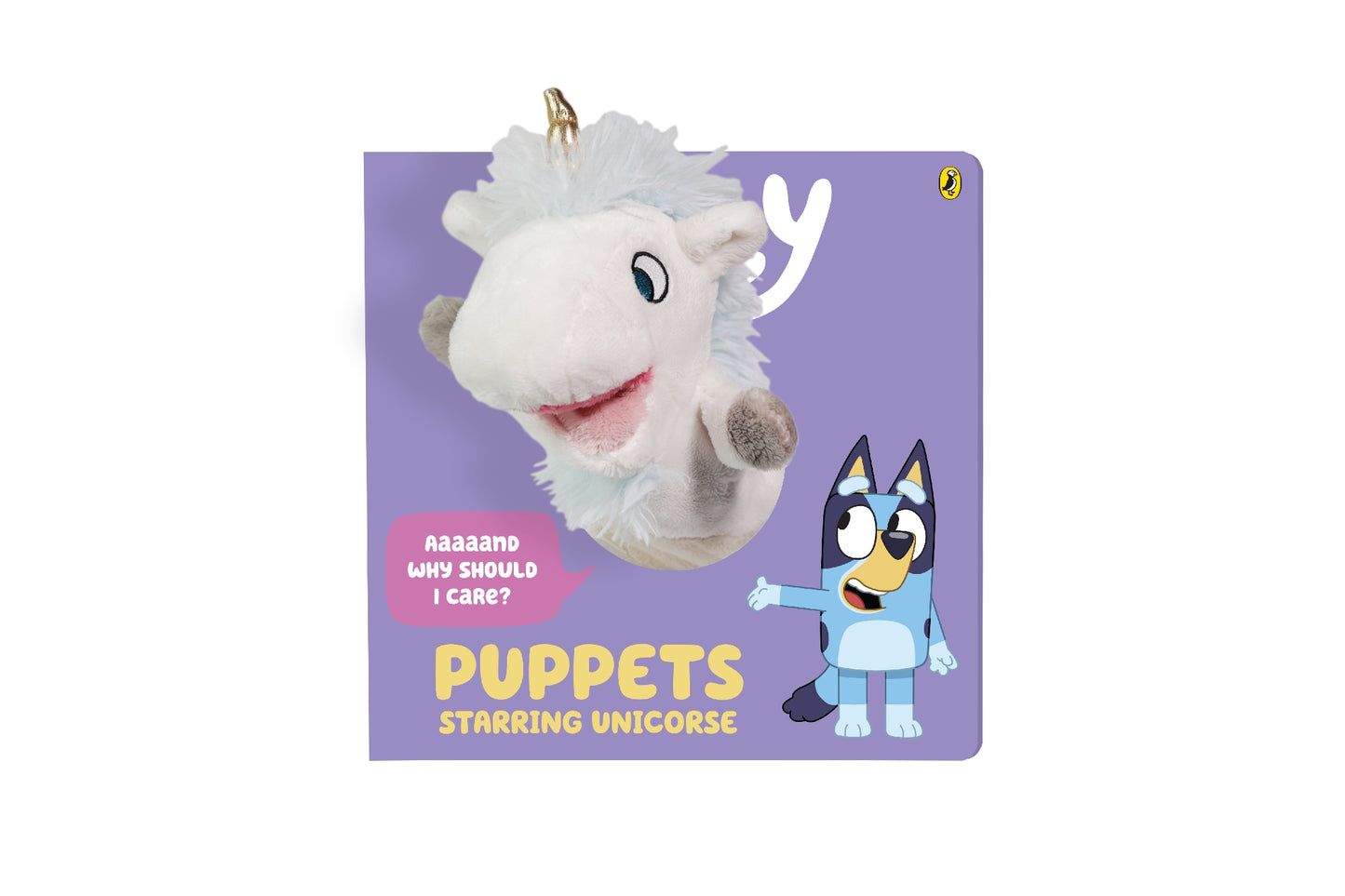 Bluey Puppets Starring Unicorse