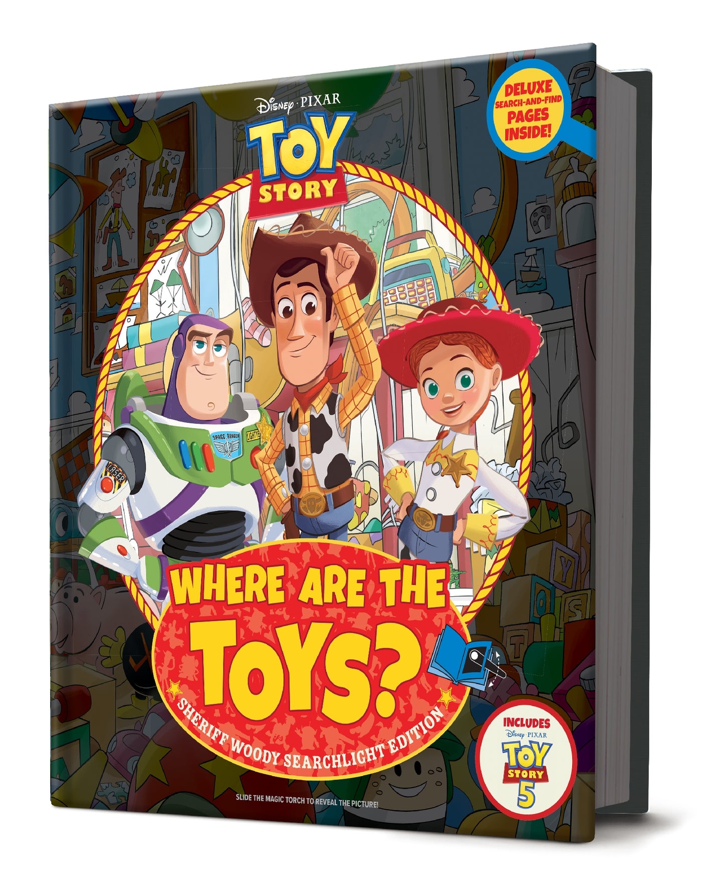 Where Are The Toys? Searchlight Edition (disney Pixar)