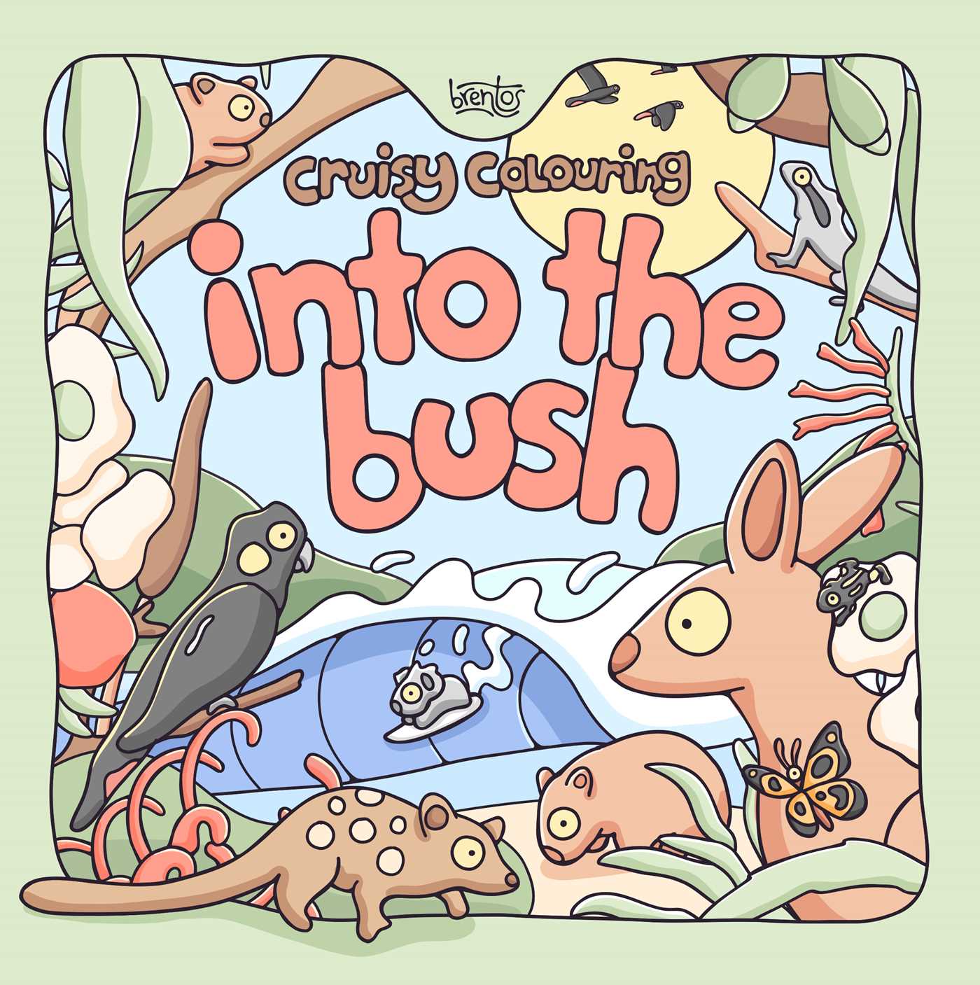 Cruisy Colouring: Into The Bush