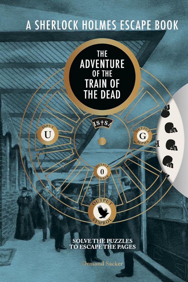 Sherlock Holmes Escape Book Train Of The Dead