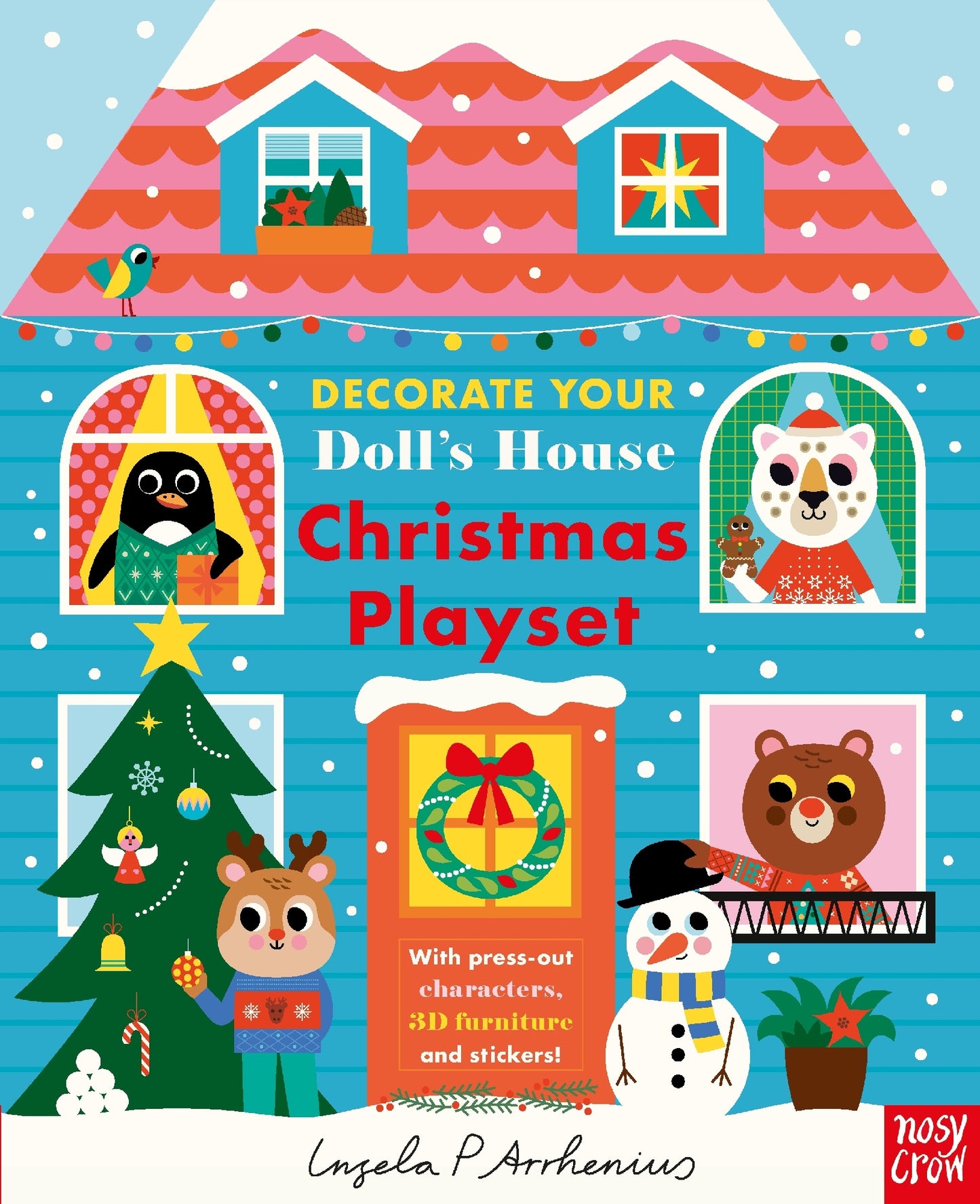 Decorate Your Doll's House: Christmas Playset