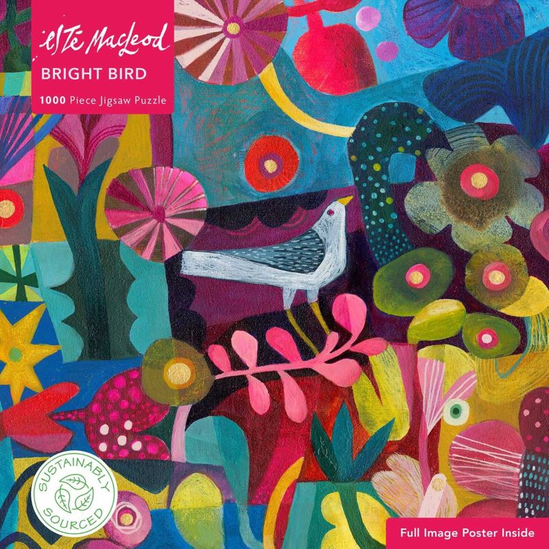Jigsaw 1000 Sustainable Este Macleod Bright Bird