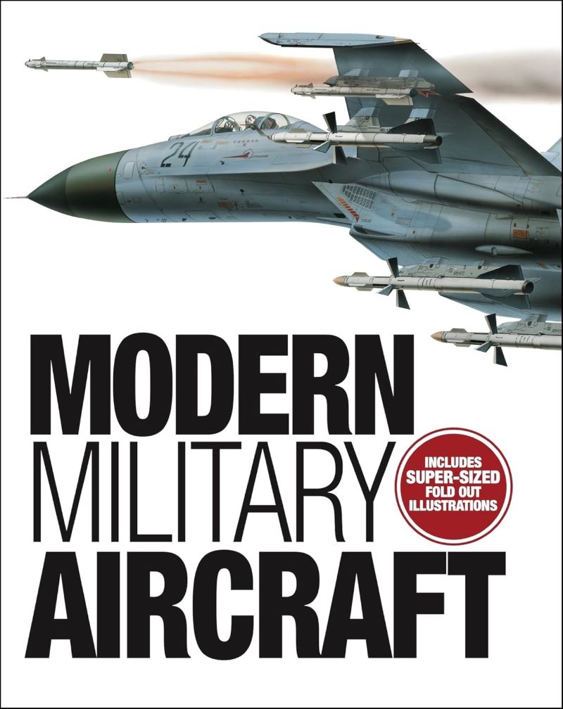 Modern Military Aircraft Highly-detailed Gatefold Artworks