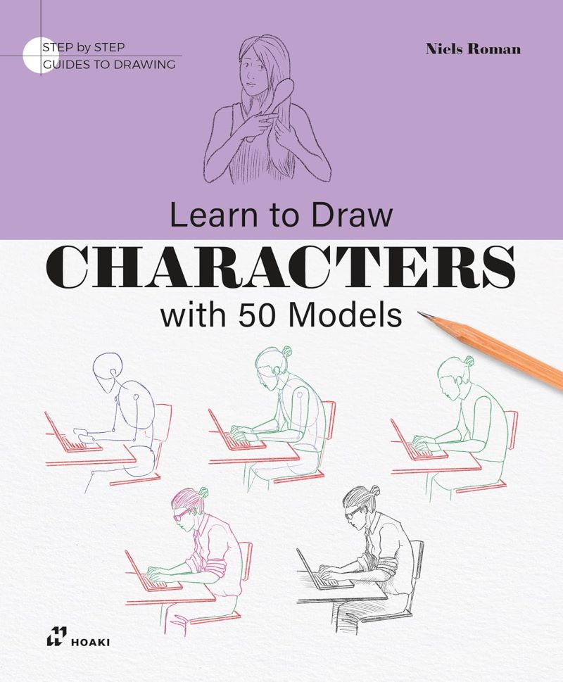 Learn To Draw Characters With 50 Models
