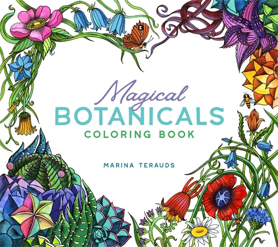 Magical Botanicals Coloring Book
