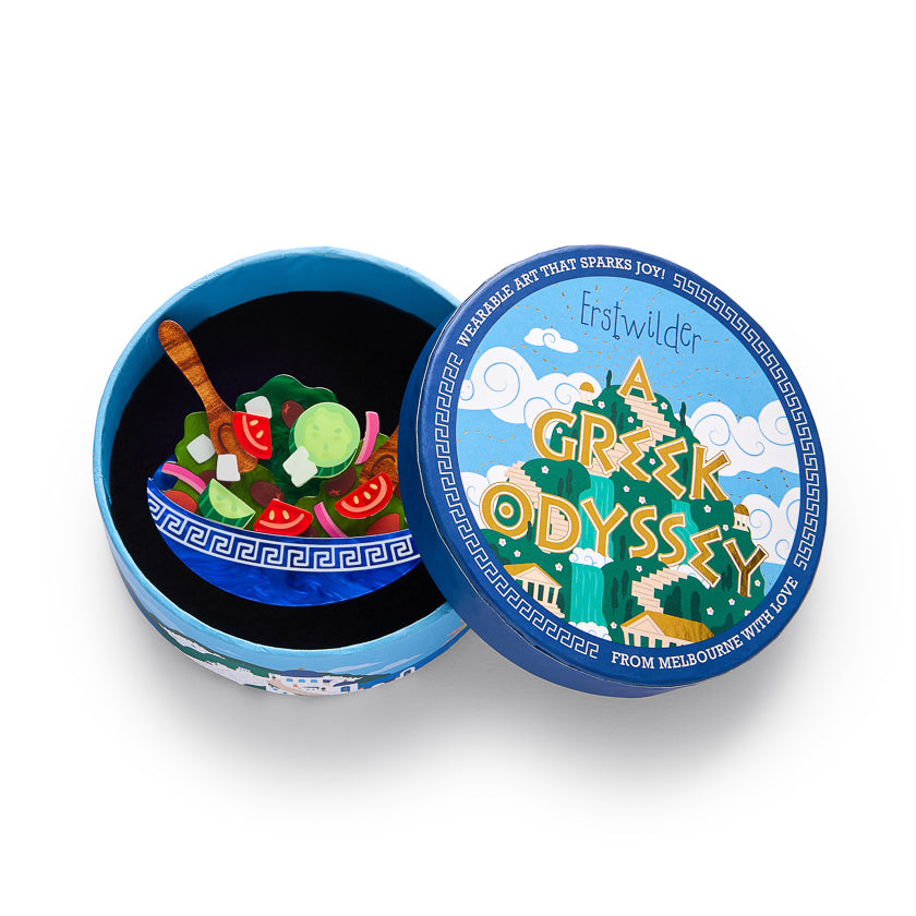 Erstwilder - Brooch Greek Salad