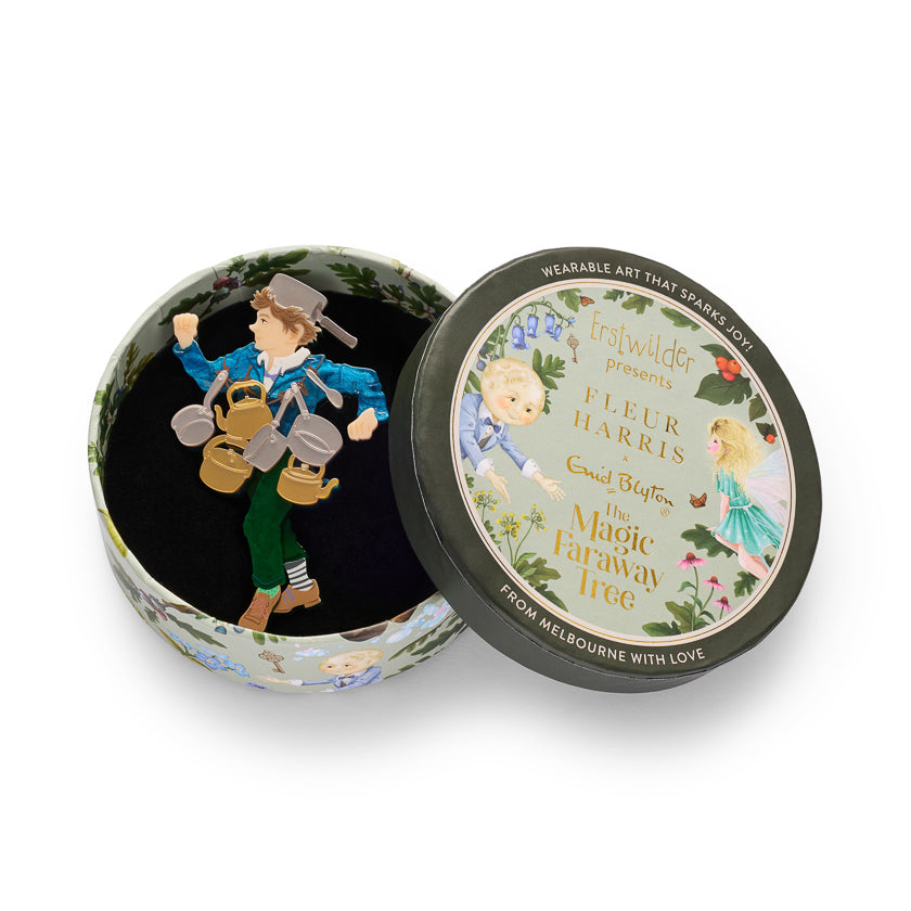 Erstwilder - Brooch Saucepan Man