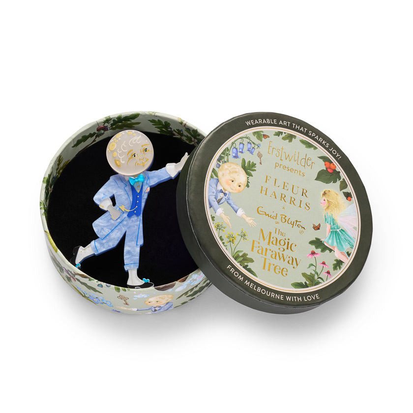 Erstwilder - Brooch Moonface