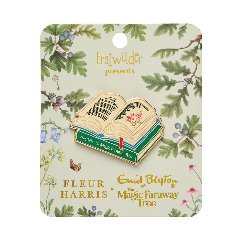 Erstwilder - Enamel Pin The Magic Faraway Tree Book