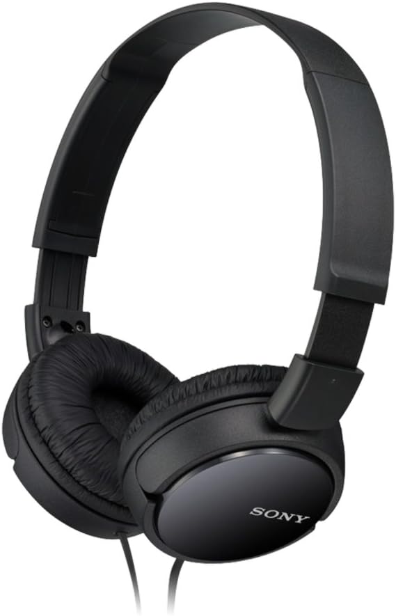 Sony Mdrzx110b Foldable On-ear Headphones