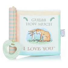 Kids Preferred "guess How Much I Love You" Soft Book With Teether, Multi