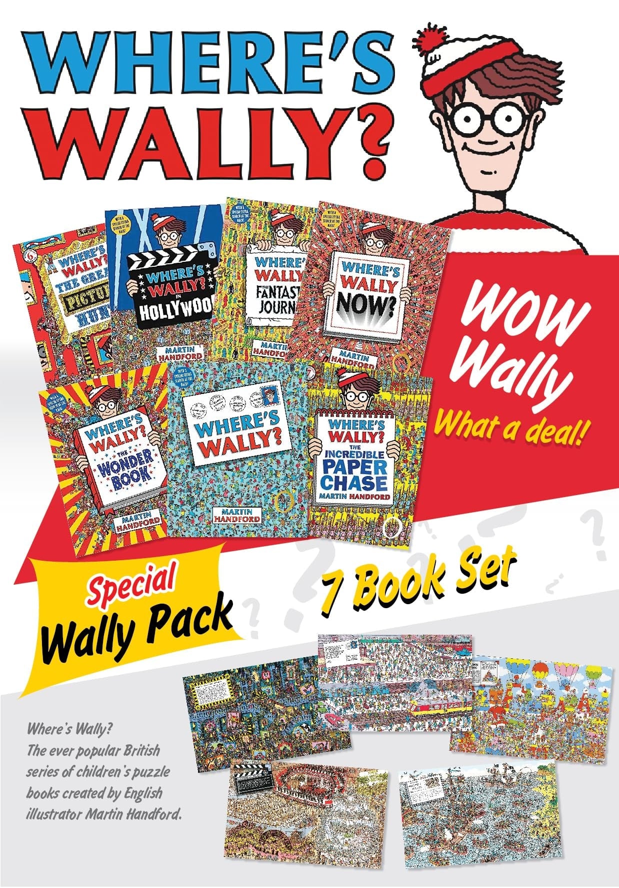 Where's Wally # Set Of 7