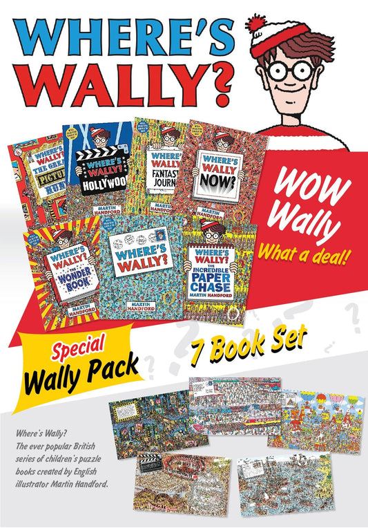 Where's Wally # Set Of 7