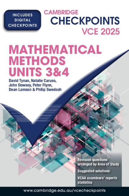 Checkpoints Methods 3 & 4 2025