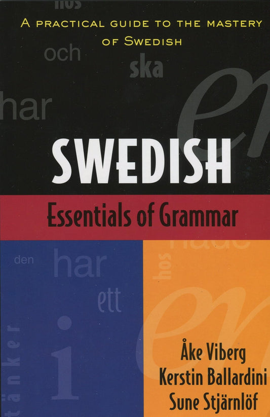 Essentials Of Swedish Grammar