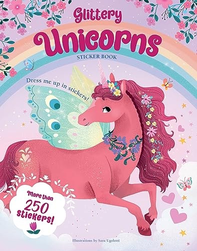 Glittery Unicorns Sticker Book