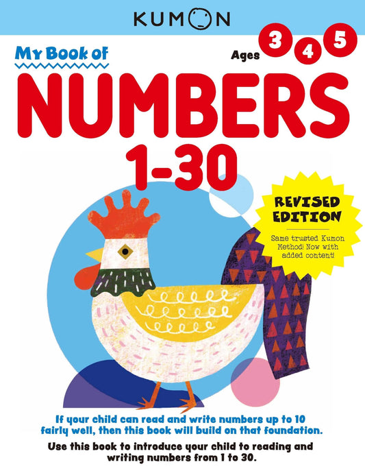 Kumon My Book Of Numbers 1-30
