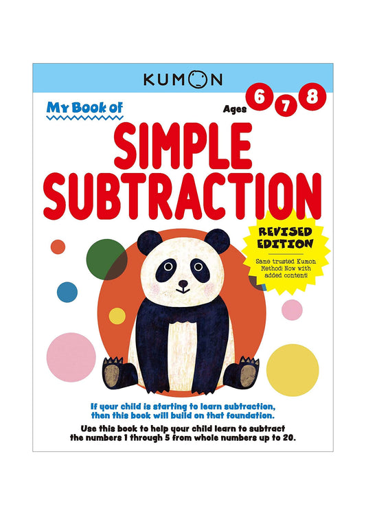 My Book Of Simple Subtraction