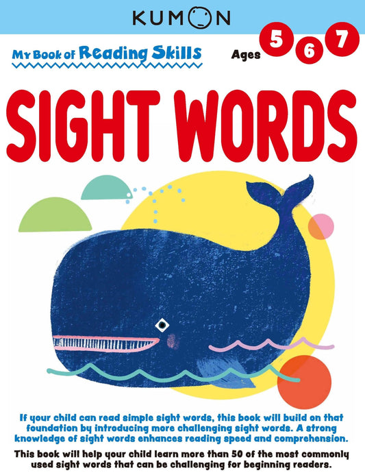 Kumon 567 Reading Sight Words
