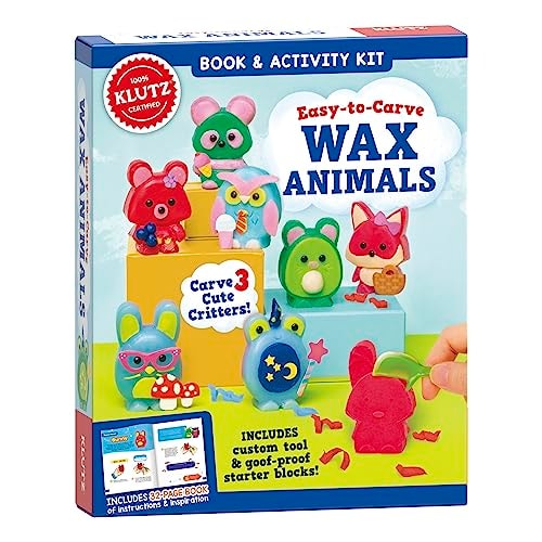 Klutz Easy-to-carve Wax Animals