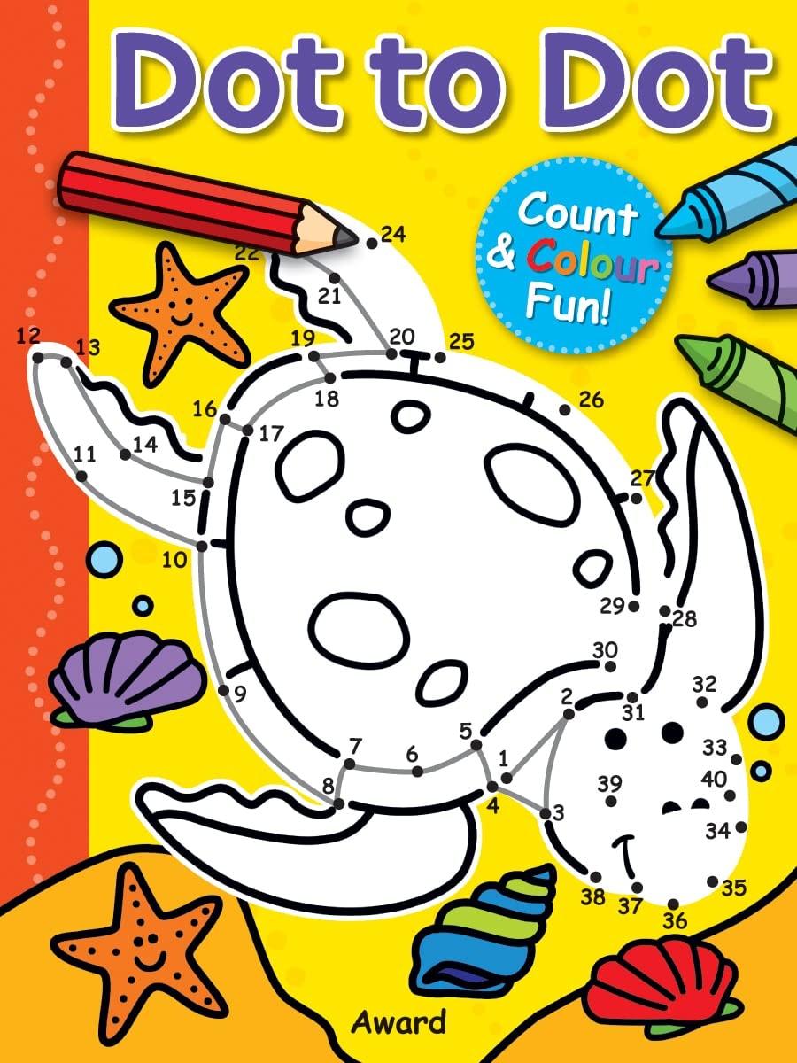 Dot To Dot Count And Colour Fun (tu