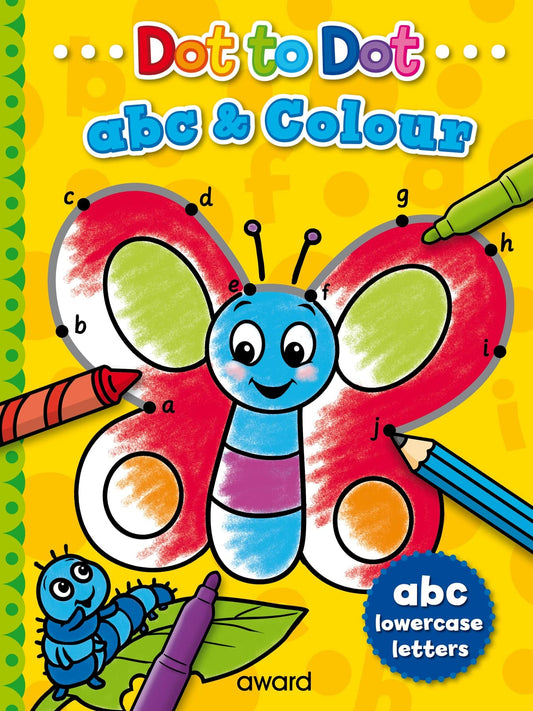 Dot To Dot Abc And Colour Lowercase