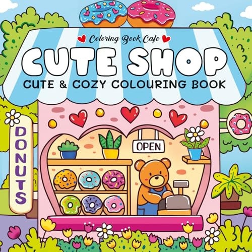 Cute Shop Cute And Cozy Colouring