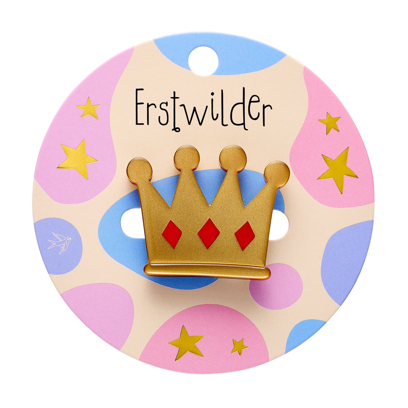 Erstwilder - Simplified Mini Brooch Crown