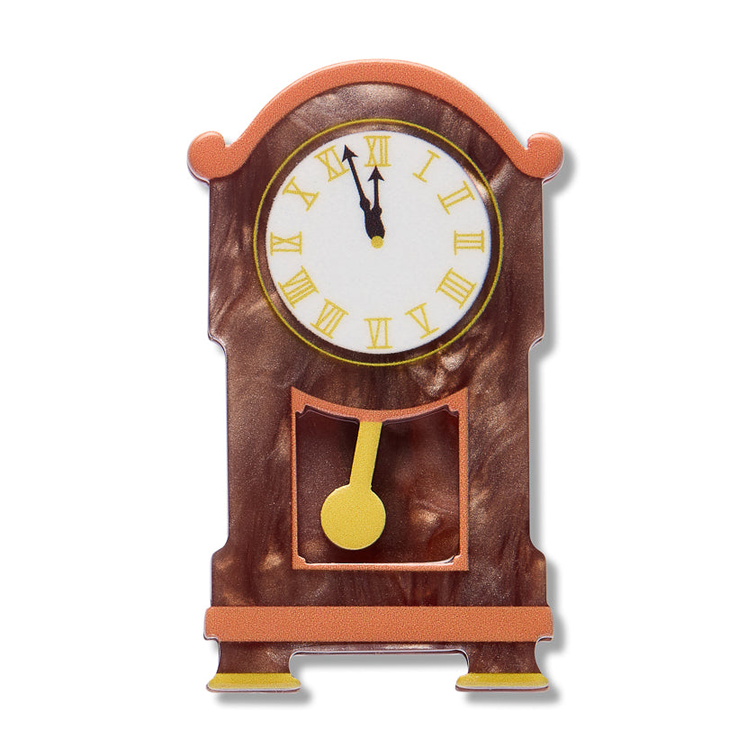 Erstwilder - Simplified Mini Brooch Clock