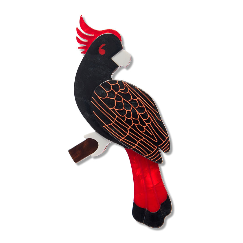 Erstwilder - Brooch Carnaboo The Cockatoo