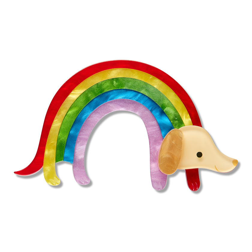 Erstwilder - Brooch Rainbow Ruff