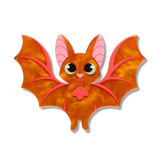 Erstwilder - Simplified Mini Brooch Winging It Bat