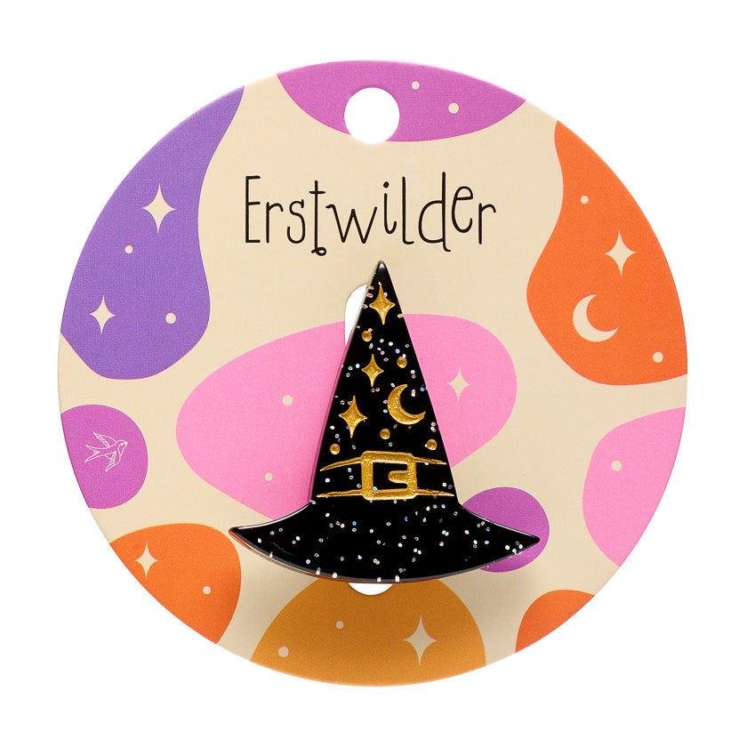 Erstwilder - Simplified Mini Brooch A Witchy Hat