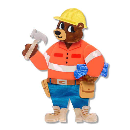 Erstwilder - Brooch Foreman Grizzly