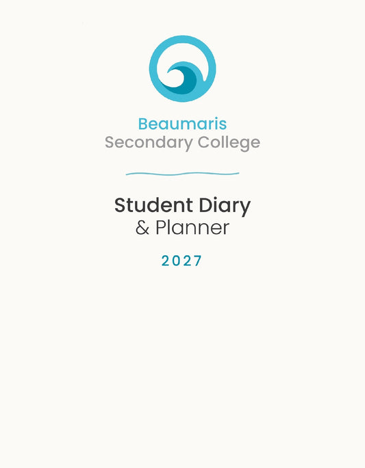 Beaumaris Secondary College 2027 Student Diary - Compulsory For All Students