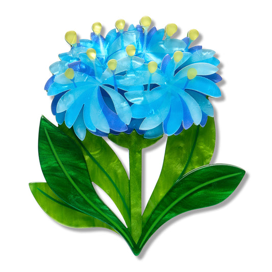Erstwilder - Brooch Blue Pincusion