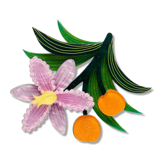 Erstwilder - Brooch Wombat Berry